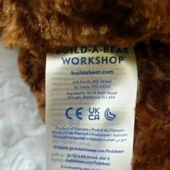 Build A‎ Bear Brown Plush 18” Teddy Bear - Picture 8 of 8